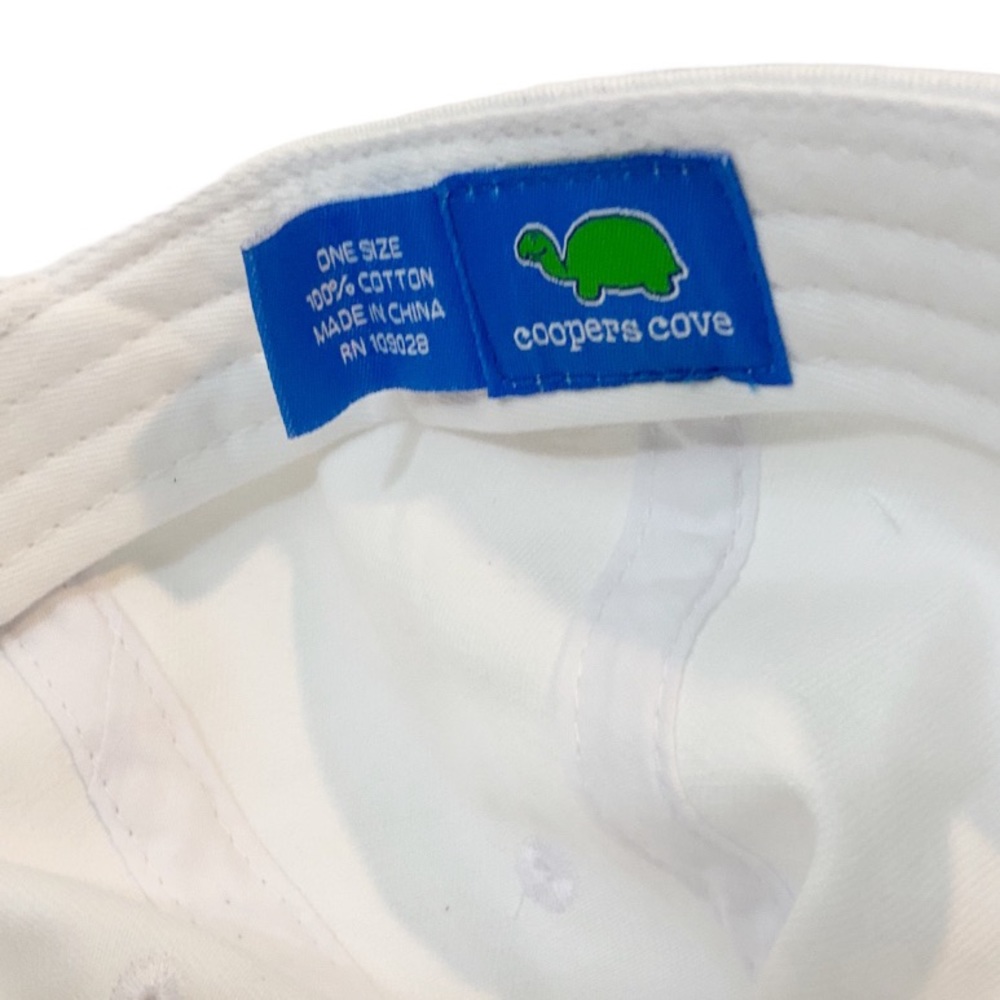 Turtle Baseball Cap Adjustable White Unisex - Picture 4 of 5